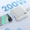 6 ports GaN Charger 200W 6 ports GaN Charger 200W