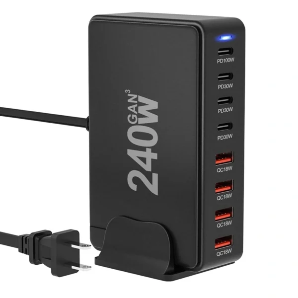 8 Port GaN USB C Charger 8 Port GaN USB C Charger