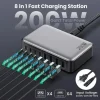 Customized-Colors-Colorful-GaN-Charger-200W-8-Ports Customized-Colors-Colorful-GaN-Charger-200W-8-Ports