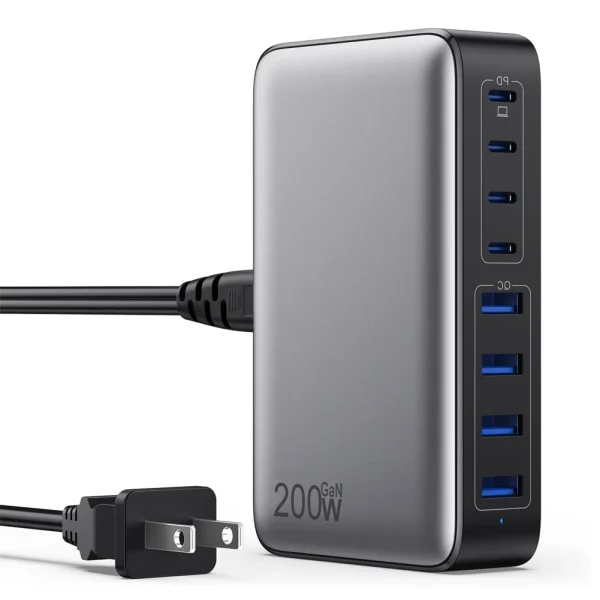 GaN_8_Ports_Charger_200W GaN 8 Ports Charger 200W
