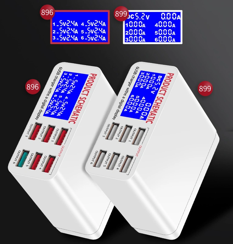 Smart Charging Station with Digital Display