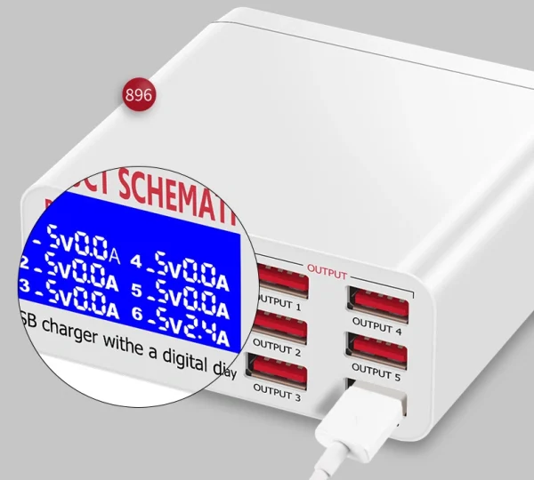 Smart Charging Station with Digital Display Smart Charging Station with Digital Display
