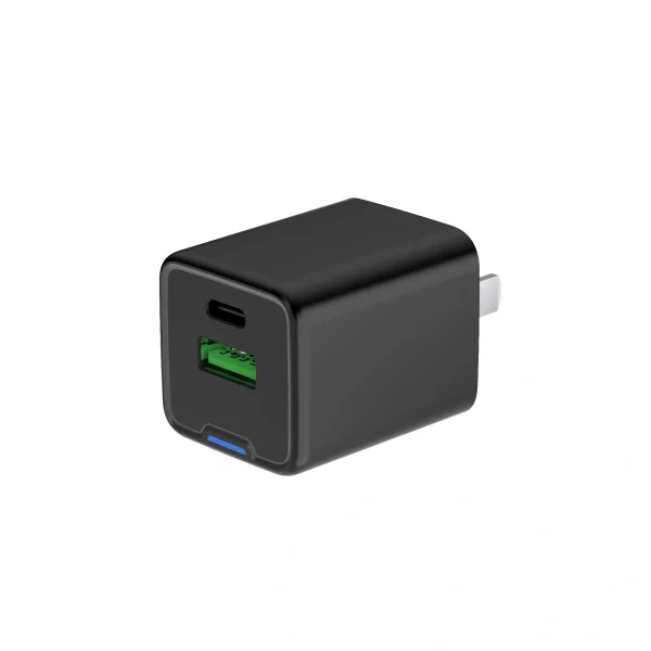 30W MINI GAN CHARGER BLACK