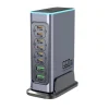 6x 100W 8-Port GaN Charging Station