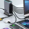 660W 8-Port GaN Charging Station