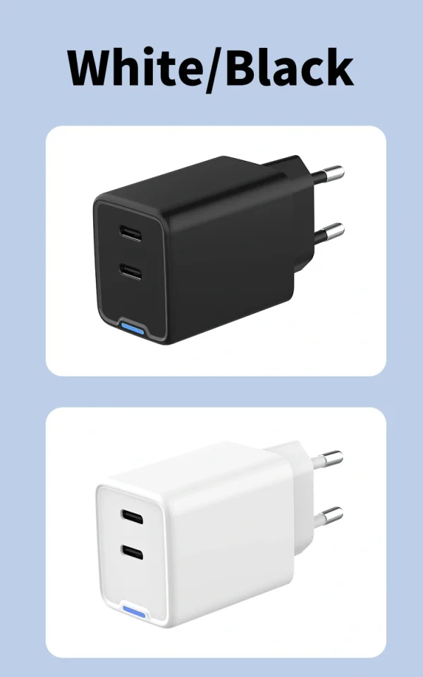O1CN01QPDc9F2EvCkYJ5na0_!!2209879298806-0-cib 45W Dual USB-C GaN Charger FACTORY PRICE