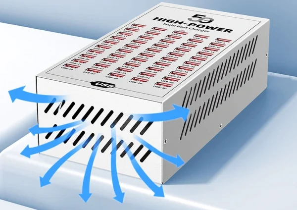 Metal housing 50 ports USB charging hub