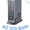 660W 8-Port GaN Charging Station OEM FACTORY CUSTOM SOLUTION