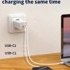 45W Dual USB-C GaN Charger FACTORY PRICE 45W Dual USB-C GaN Charger FACTORY PRICE