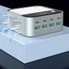 120W 8-Port Charger – 4×100W PD + 4×22.5W QC3.0 with digital display