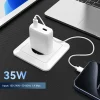 35W Dual USB-C GaN Charger 35W Dual USB-C GaN Charger