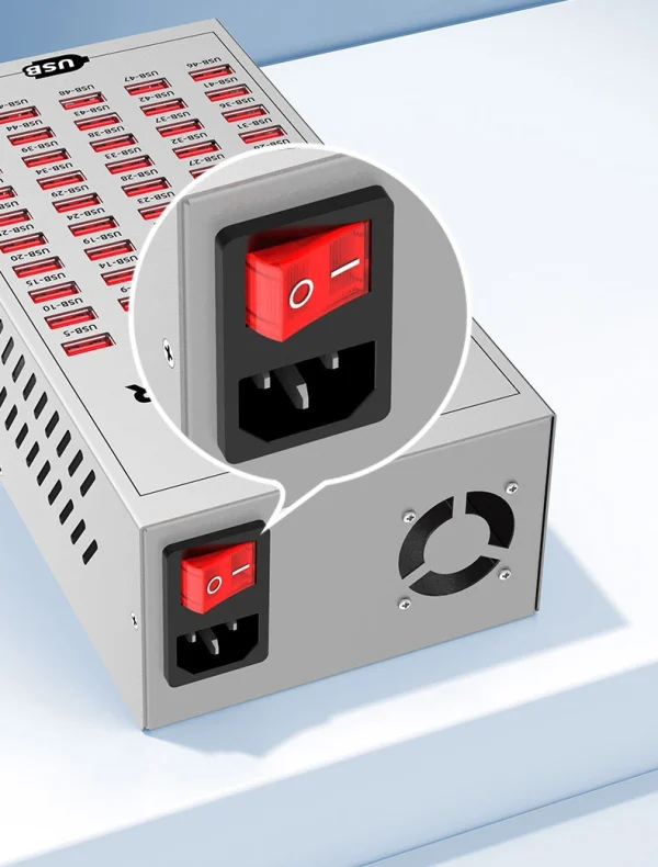 Metal housing 50 ports USB charging hub