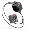 45W 4-in-1 retractable wall charger with built-in USB-C & Lightning cables. Features a foldable plug, 4 ports, and intelligent PD fast charging. Ideal for OEM/ODM bulk wholesale. Custom branding available from a leading manufacturer & supplier.