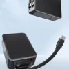 Retractable 1.2M Dual Built-in Cables 65W PD 3-in-1 Charger | OEM/ODM Factory Wholesale