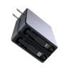 65W_retractable_cables_wall_charger 65W 2-in-1 retractable wall charger with built-in USB-C & Lightning cables