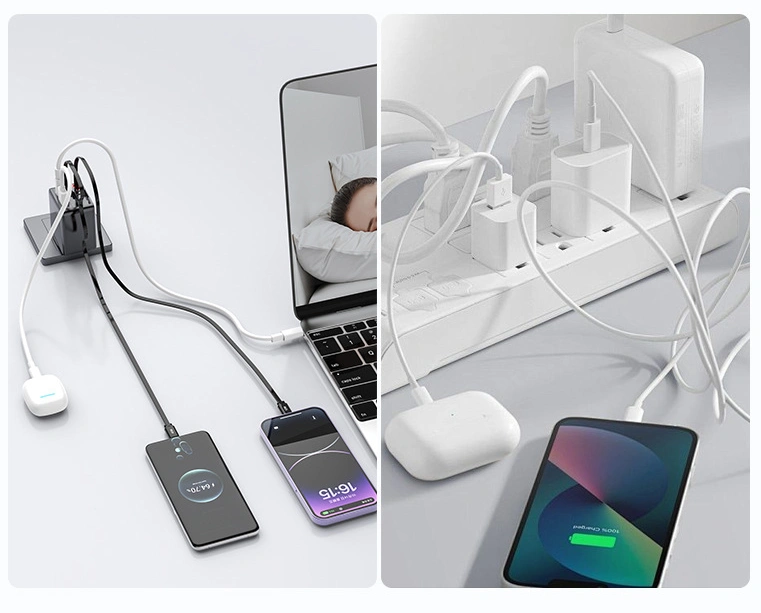How Multi-Port GaN Chargers with Retractable Cables Optimize Workspace and Travel