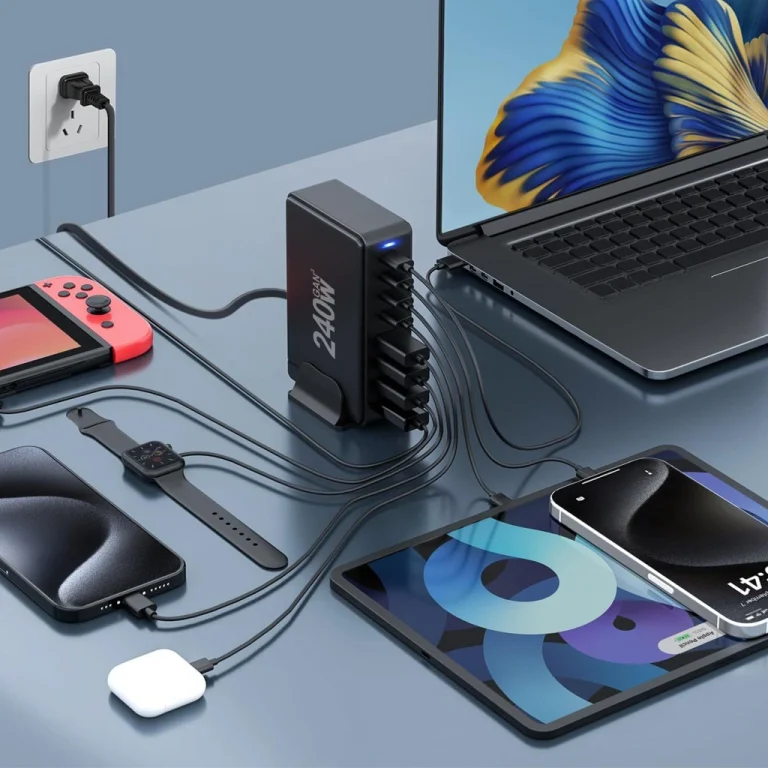 GaNCharge stands out as a leading GaN charger factory offering high-power multi-port USB chargers (60W–500W+) for brands worldwide.