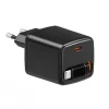 30W GaN Retractable Cable Charger – Dual USB-C (C+C) ports for fast charging two devices