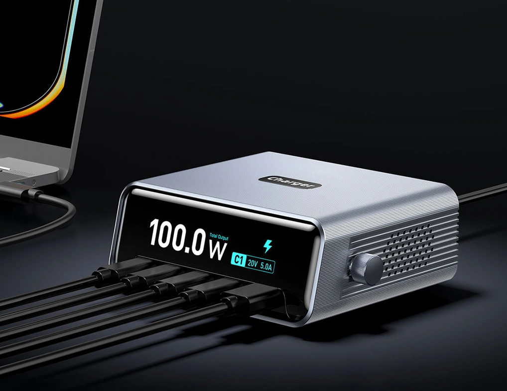 140W PD 3.1 GaN Desktop Charging Station 6 port charger