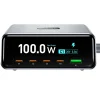 100w GaN Fast Charger with rotary knob