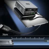 100W dual retractable cables gan fast charger station China factory