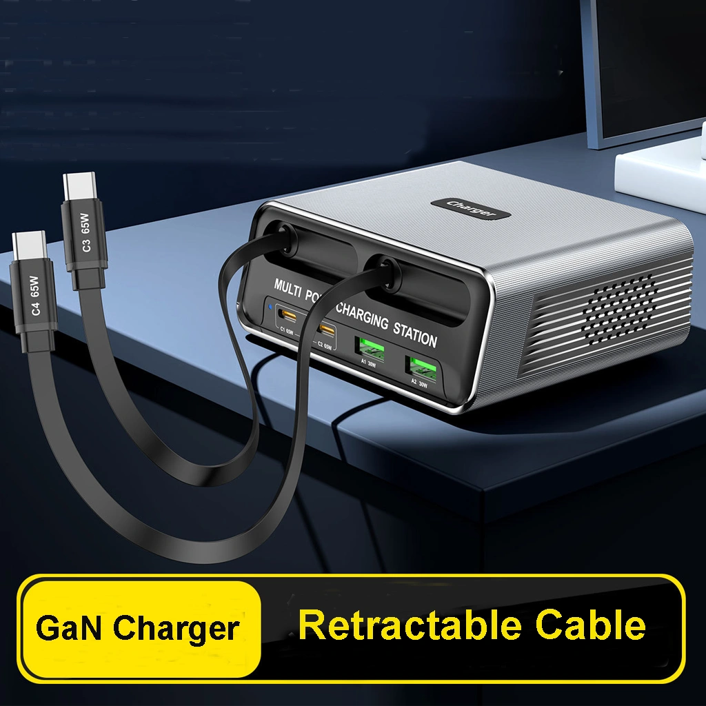 Retractable Cable GaN Charger: Design, Materials & Magnetic Mechanism Explained