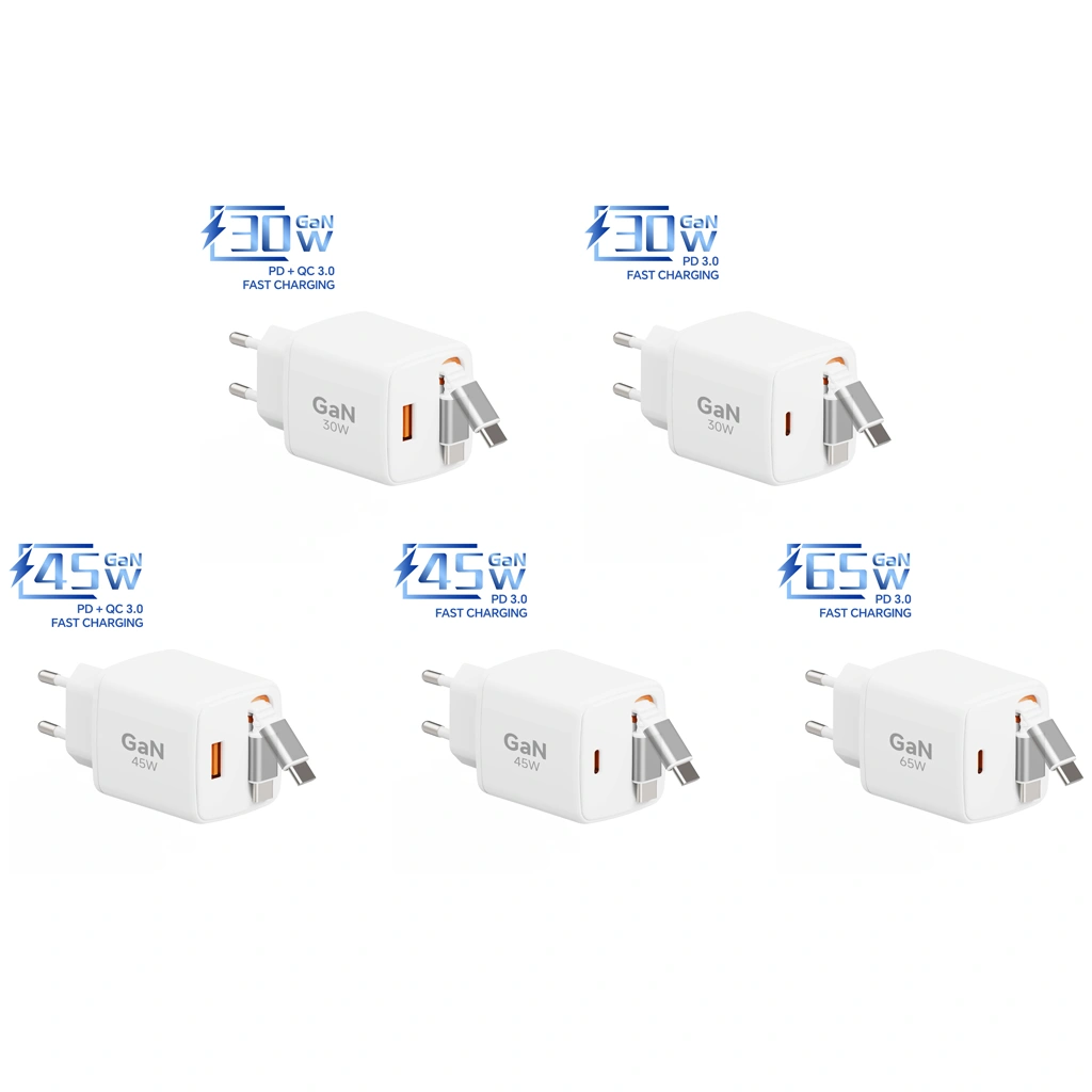 retractable cable gan charger best for travel 2026 from OEM manufacturer in China