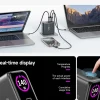 140W-GaN-TFT-Display-Charger-Supplier 140W GaN TFT Display Charger – 2C1A Fast Wall Charger with Folding Plug | OEM/ODM