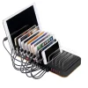 15-port-USB-desktop-charger 15 Ports USB Charging Station Multi-Device Fast Charger Organizer