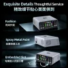 8-Port Desktop Fast Charger – 140W GaN Multi-Device Charging Station with Retractable Cables & TFT Display OEM/ODM Manufacturer